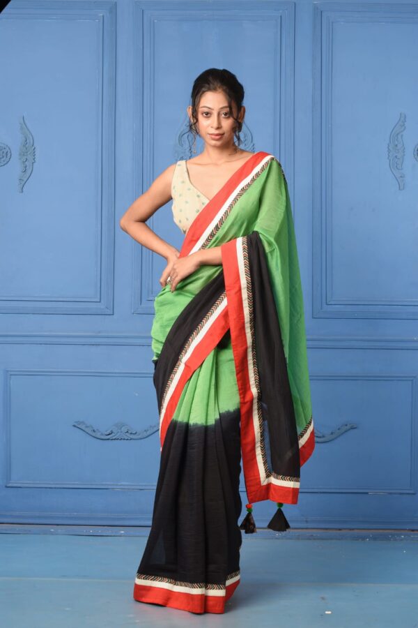 Parrot Love (saree)