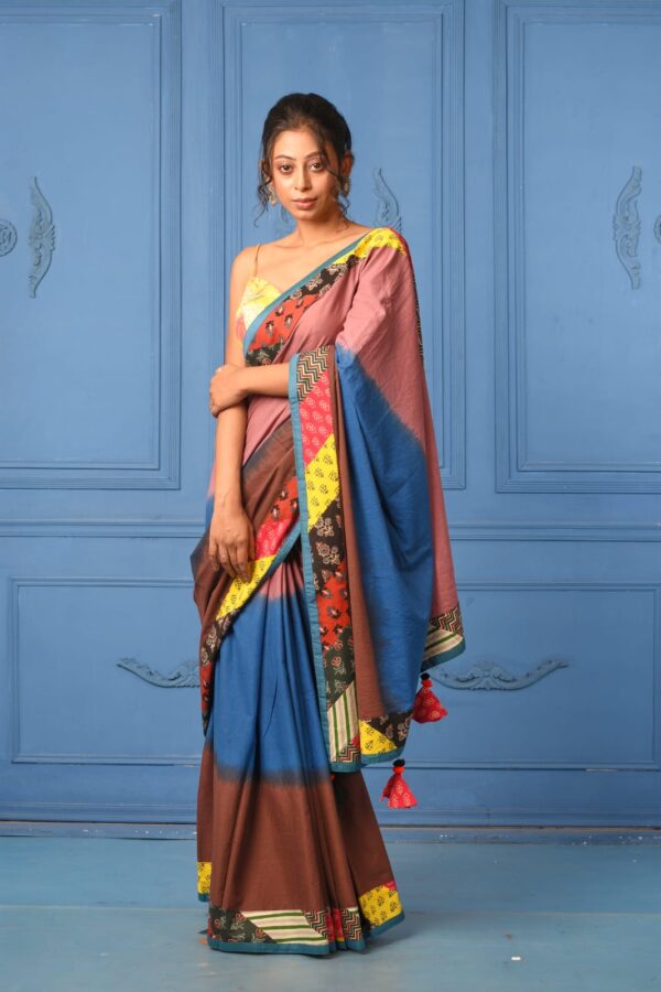 queen's hidden secrets cotton saree