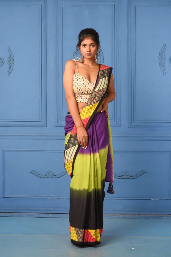 Looking Like a Wow cotton saree