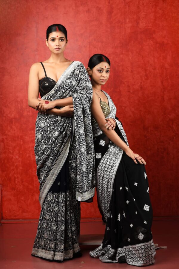 Black Queen’s Paradise (saree)