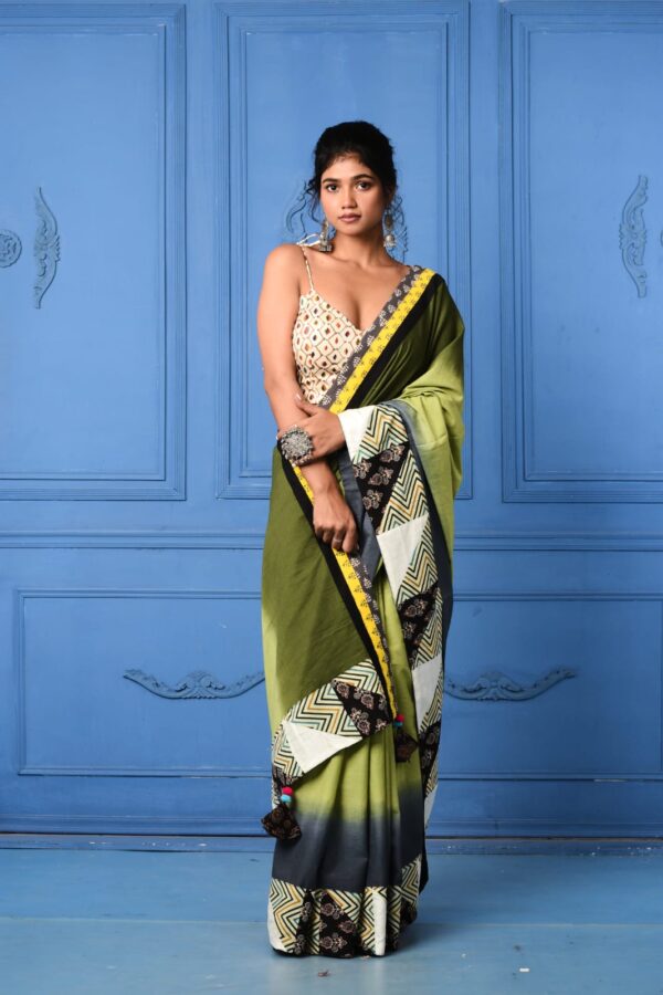 Emerald Bliss (saree)