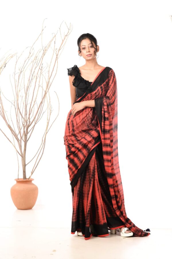 Earthy affair (saree)